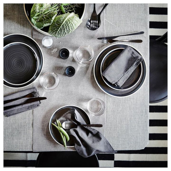 Ikea%20tablecloth%20145x240%20cm%20svartsenap%20fullkomlig%20Cotton%20-%20Image%205