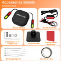Motorcycle Safety Kit 24GHz BSD Radar Blind Spot Monitor & Lane Change Alarm IP67 Waterproof Moto Warning System accesorios moto. 