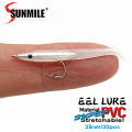 SUNMILE 30pcs Eel Soft Fishing Lure 35mm PescaTackle Wobblers Fish Lures Carp Leurre Souple Soft Baits. 