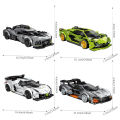 SEMBO BLOCK Sports Car Supercar Assembly Building Blocks MOC Racing Vehicle Model Construction Set Kids Toys Boys Christmas . 