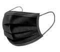 Surgical Black protective Face Mask 3 Ply 50 pieces (1 Box) - Black.