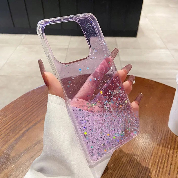 For%20Xiaomi%20Redmi%20Note%2014%205G%20Case%20For%20Redmy%20Note14%205G%20Back%20Cover%20Glitter%20Star%20Sequin%20Clear%20Thin%20Soft%20Phone%20Cases%20Coques%20Carcase%20-%20Image%204