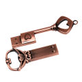 copper love heart shaped key usb flash drive pendrive pen drive 4gb 8GB 16gb 32gb 64GB metal keys memory Stick wedding . 