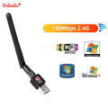 USB Wifi Adapter 150Mbps 2.4 ghz Antenna USB 802.11n/g/b Ethernet Wi-fi dongle RTL8188 Wireless Network Card for PC Windows. 