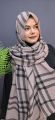 Burberry cotton crepe hijab for women premium quality.
