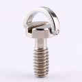 1/4" DRing Screw Stainless Steel For Camera Tripod Quick Release Plate Monopod.