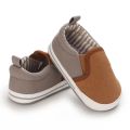 New Baby Boys Casual Canvas Shoes with Cotton Non slip Soft Sole for Infants and Toddlers The First Walking Shoe for Children. 