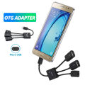 ✅Genuine 100% micro USB OTG adapter cable micro USB OTG Hub Power supply OTG adapter cable phone tablet # CC. 