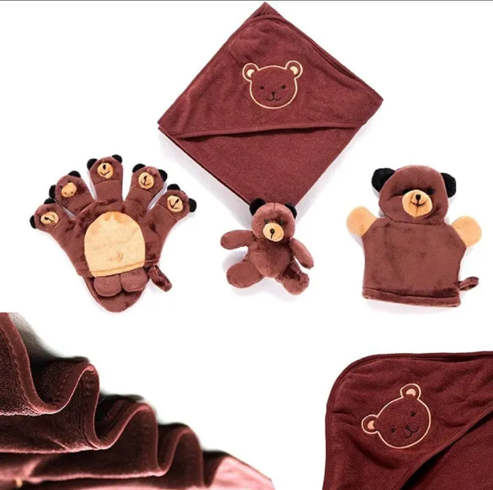 Premium%20Extra%20Soft%20Cartoon%20Animal%20Shape%20Hooded%20Bamboo%20Baby%20Bath%20Towel%20Set%20Pack%20of%204%20-%20Image%208
