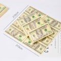 10Pcs Creative Funny 100 Dollars Money Printed Paper Napkins Thick 3 Layers Toilet Bath Pocket Tissue Paper Party Supplies. 