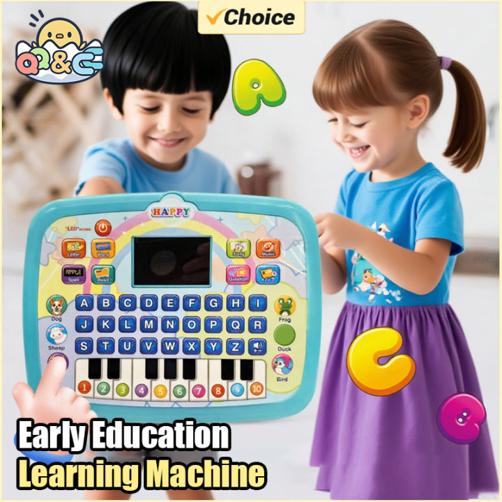 Early Education Toy Led Screen Learning Machine Toddler Tablet ...