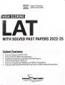 LAT Law Admission Test book with Solved Past Papers 2026 Edition by Dogar Brothers. 