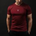 Men Micro T.Shirt Interlock Drifit 72-75 Micron By Teeflix. 