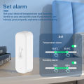 Tuya WiFi Temperature and Humidity Sensor For Smart Home Thermometer Hygrometer APP Remote Control Work with Yandex Alexa. 
