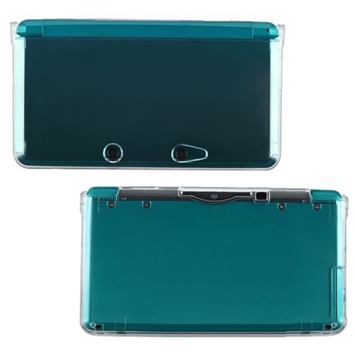 For 2DS 3DS 3DSLL NEW 3DSLL NEW 3DS Clear Split Shell Transparent Protective Cover Case Screen Film LCD Screen Protector