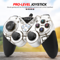 【Premium-Quality】 FunBug JoyStick Wired USB 2.0 Black Gamepad Joystick Joypad Game Controller for PC, Laptop, Computer, Mobile, Android TV ~ Double Shock Vibration Ultimate Joystick Gaming Controller for Win7/8/10/11 XP, PS3 & Vista ~ By FunBug. 