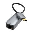 1000M USB C to Ethernet Adapter for Switch Macbook Pro Air Mini XPS 13/15 USB-C to Gigabite network cable.