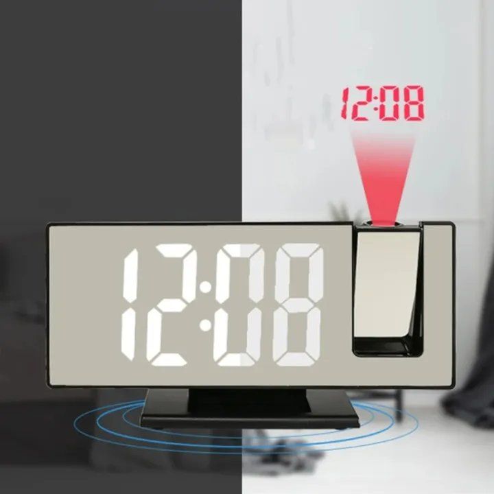 Digital%20Alarm%20Clock%20with%20180%C2%B0%20Rotating%20Projector%20-%20LED%20Large%20Mirror%20Display,%20High%20Quality%20-%20Image%206