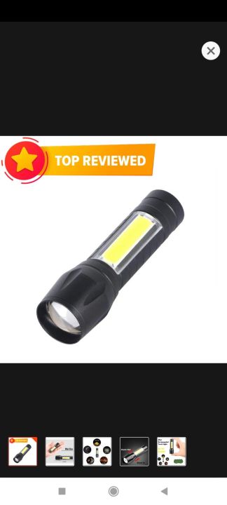 USB%20Rechargeable%20%203%20Mode%20%20Power%20Mini%20LED%20Torchlight%20Torch%20-%20Image%206