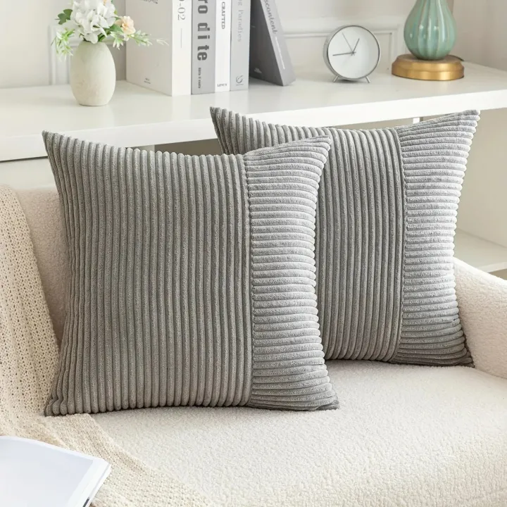 Beige%20Striped%20Striped%20Patchwork%20Corduroy%20Throw%20Pillow%20Cover%2018x18%20Soft%20Plush%20Couch%20Cushion%20Cover%20for%20Sofa%20Cozy%20Modern%20Pillowcase%20-%20Image%205