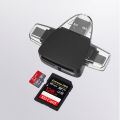 Mini Card Reader OTG Usb Flash Card Reader For Iphone Ipad Tablet Phone Lightning Type C Adapter. 