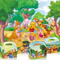 12pcs/24pcs, Disney Winnie the Pooh and Tigger Themed Party Gift Bags - Multi-Functional Paper Gift Bags for Birthday, Wedding,. 