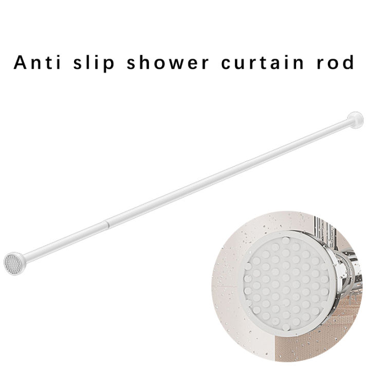 White%2065-255cm%20Adjustable%20Stainless%20Steel%20Clothes%20Drying%20Rack%20No-Drill%20Telescopic%20Pole%20Curtain%20Rod%20for%20Balcony%20Bathroom%20-%20Image%207