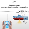 Mini RC Submarine Electric Remote Control Boat Waterproof Diving Toy Simulation Model for Kids Boys Girls Children's Day .