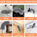 Extendable Microfiber Duster – Bendable & Washable Feather Duster for High Reach. 