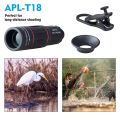 New Mobile Phone Telephoto Lens Universal External Zoom Camera Lens 18 Times ^ Far Away from the Concert. 