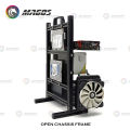Aluminum Fully Open Case Frame Support ITX / MATX /ATX Motherboard,Vertical Computer Housing PC Water Cooling Gamer DIY Cabinet. 