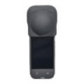 Silicone Lens Cap Protective Cover for Insta360 X3 X4 X5 Panoramic Camera Anti-Scratch Dustproof Lens Guard Accessory. 