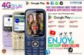 Gfive 4G Style - Dual sim 4G - 2.8 Inch Touch Display - 2GB RAM - 16GB Memory - 4000mAH Battery - Wifi - Hotspot - Playstore - Type C Fast Charging - PTA Approved - 1 Year brand Warranty. 