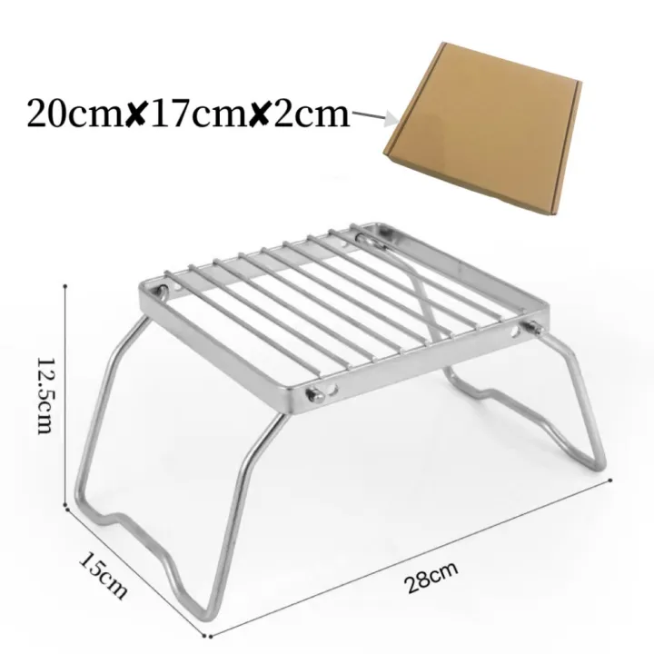 Outdoor%20Stainless%20Steel%20Stove%20Holder%20Camping%20Portable%20Folding%20Mini%20Barbecue%20Rack%20Pot%20Holder%20Baking%20Tray%20Holder%20-%20Image%204