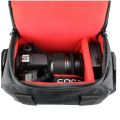 Canon Dslr Bag, Square Shape Camera Bag With Raincover. 