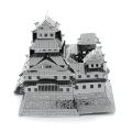 Himeji Castle 3D Metal Puzzle Model Kits DIY Laser Cut Puzzles Jigsaw Toy For Children. 
