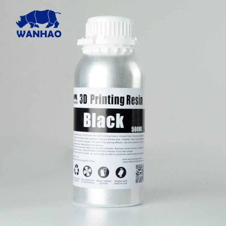 Wanhao 3D-Printer UV Resin - 500 ml - Black