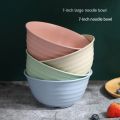 5 PCs wheat eco Bowl (17x8.5 cm) in a microwave pastel. 