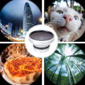 37mm 0.25X Fisheye Additional Silver Strong Applicability Fisheye Lens Camera Silver for Photographer Gift Camera Accessories. 