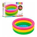 INTEX - Sunset Glow Baby Pool For Kids Inflatable Kids Bath Tub For Children. 