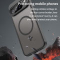 Phone Case For Google Pixel 9 10 Pro XL 9A Case Magnetic Charging Matte Clear Shockproof Cover Translucent Frosted.