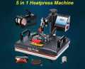T shirt printing machine, 5 in 1 heat press printing machine, Heat press machine Cap printing mug ^ printing shirt printing by Chand online Store | Storeology. 