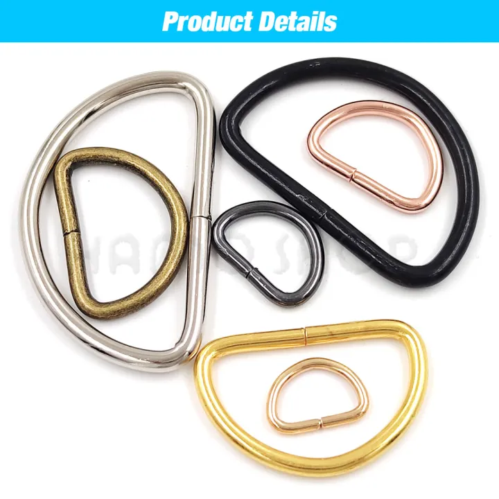 20/100pcs%20Metal%20D%20Ring%20Adjustable%20Buckle%20Clasp%20For%20Webbing%20Backpacks%20Straps%20Bags%20Cat%20Dog%20Collar%20Chain%20Buckles%20DIY%20Accessorie%20-%20Image%204