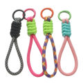 1pc Colorful Braided Lanyard Keychain for Phone Case Women Anti Lost Knot Rope Strap Car Key Chains Diy Accessories Keyring. 