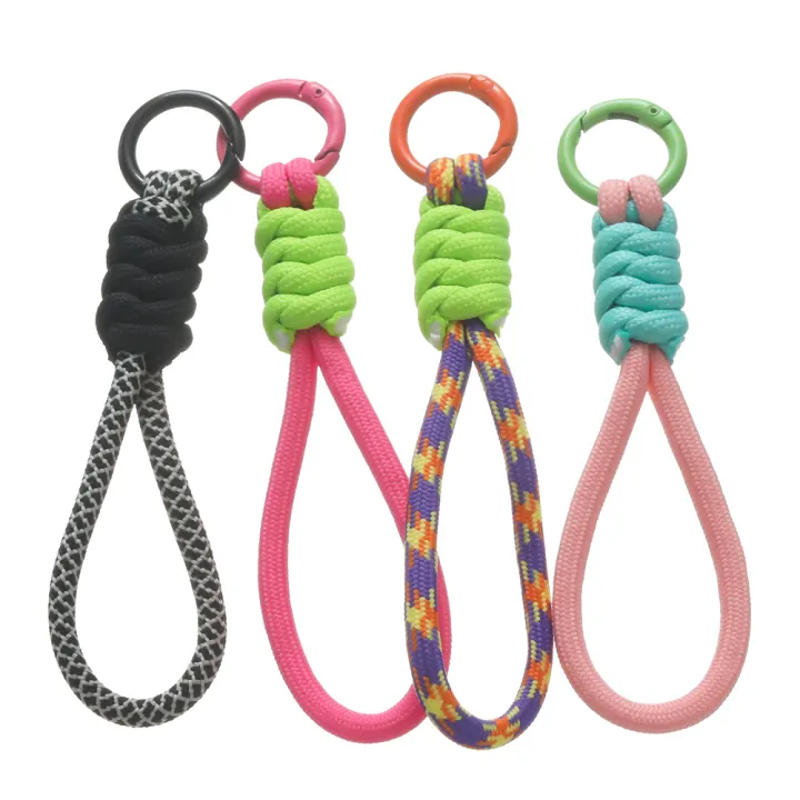 1pc%20Colorful%20Braided%20Lanyard%20Keychain%20for%20Phone%20Case%20Women%20Anti%20Lost%20Knot%20Rope%20Strap%20Car%20Key%20Chains%20Diy%20Accessories%20Keyring%20-%20Image%205