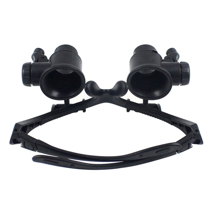 Magnifying%20Glass%2010X/15X/20X/25X%20Jeweler%20Watchmaker%20With%20LED%20Light%20Telescopic%20Headband%20Magnifier%20Glasses%20Reading%20Loupes%20Eyewear%20-%20Image%205