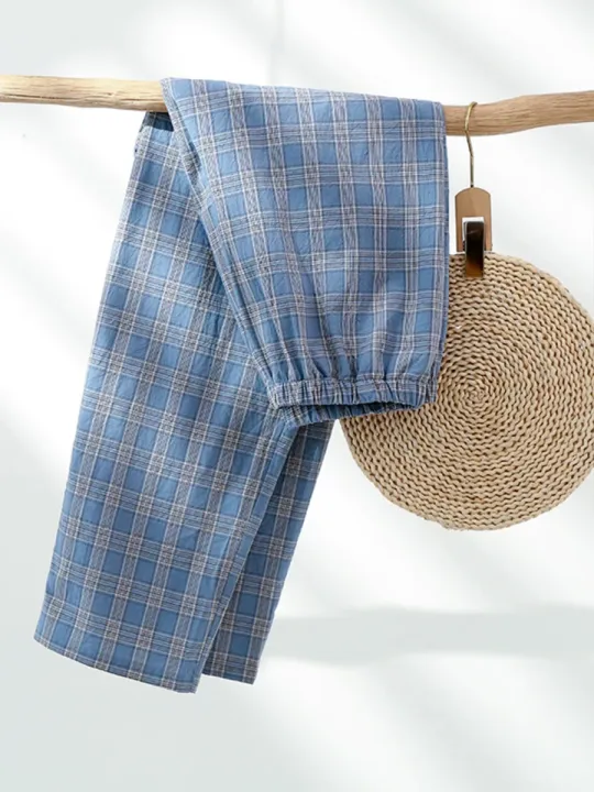 Men's%20Pajama%20Pants%20Spring%20and%20Autumn%20Trousers%20Casual%20Loose%20Thin%20Summer%20Large%20Size%20Can%20Be%20Worn%20Outside%20Home%20Pants%20-%20Image%205