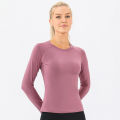 Winter Athletic T-Shirt for Women Long Sleeve Running Yoga Top Warm Running Shirt Gym Outdoor Hiking Shirts. 