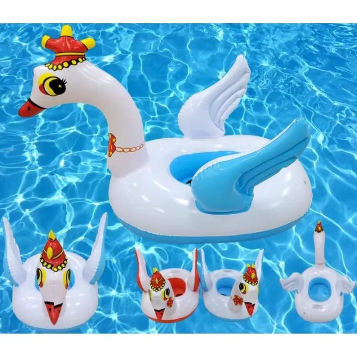 Cartoon%20Kids%20Inflatable%20Pool%20Toys%20Crown%20Swan%20Swimming%20Floating%20Chair%20Summer%20Oudoor%20Funny%20Water%20Toys%20PVC%20Inflatable%20Ring%20for%20Baby%20-%20Image%204