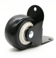 4Pcs L-Shaped Bracket Casters Wheels ,Furniture Caster,with Screws,120kg Load Capacity,for Cots,Flower Stands,Desks. 
